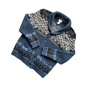 L.L. Bean Heavy Knit Nordic Cardigan